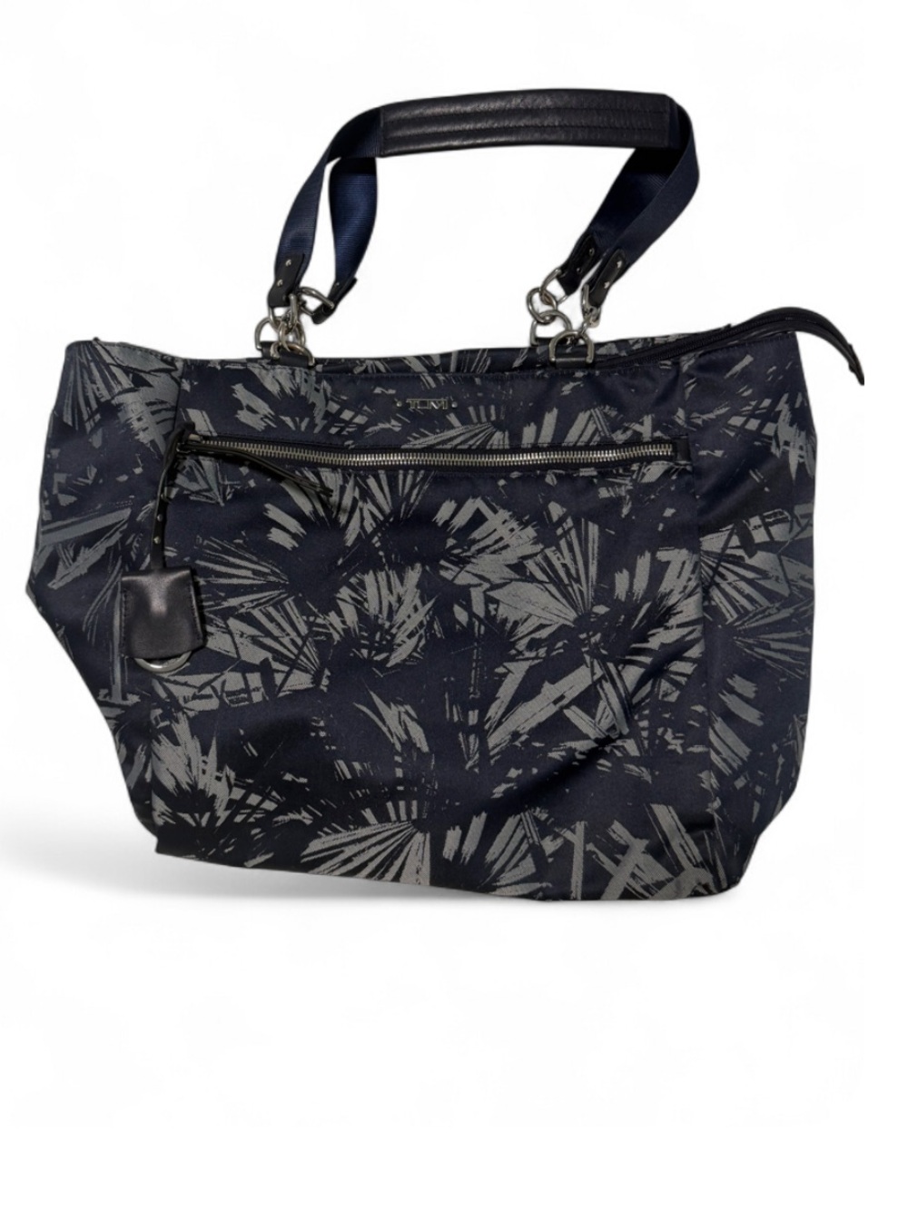 TUMI - Voyageur Torun Tote - Blue Palm Print - Picture 1 of 7
